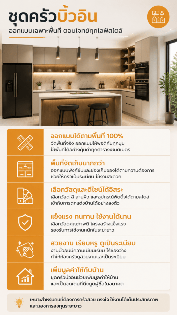ชุดครัวบิ้วอิน