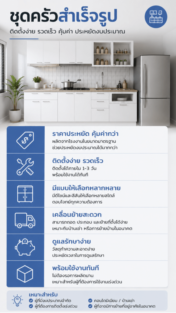 ชุดครัวสำเร็จรูป